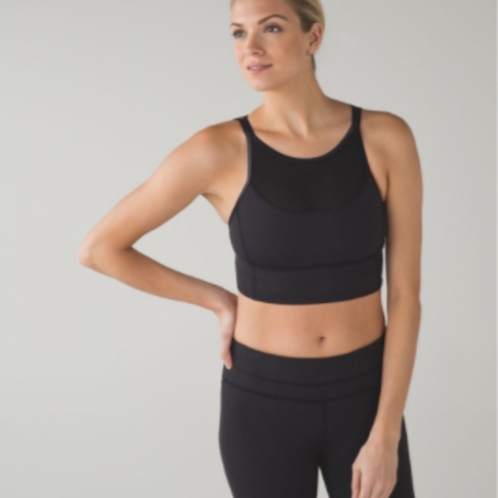 NWT- Lululemon clip in long line bra - Picture 2 of 6